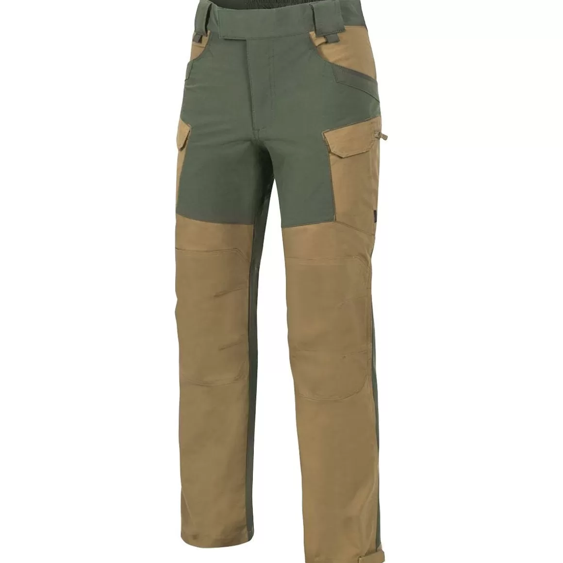 Helikon Trousers> Hybrid Outback Pants Duracanvas Coyote / Taiga Green