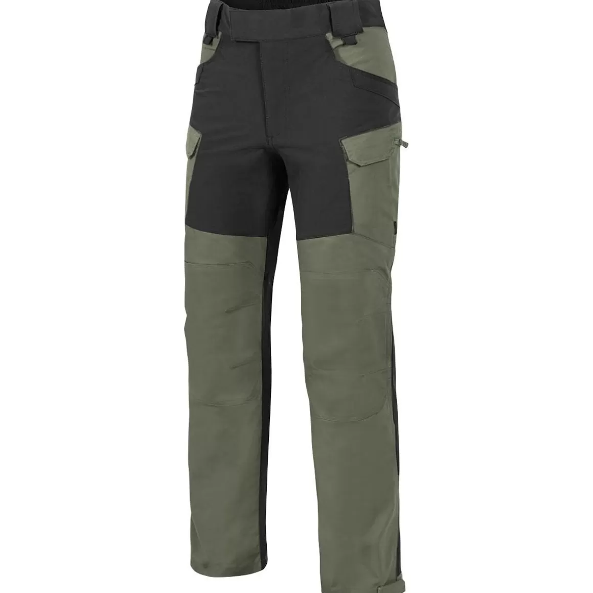 Helikon Trousers> Hybrid Outback Pants Duracanvas Taiga Green / Black