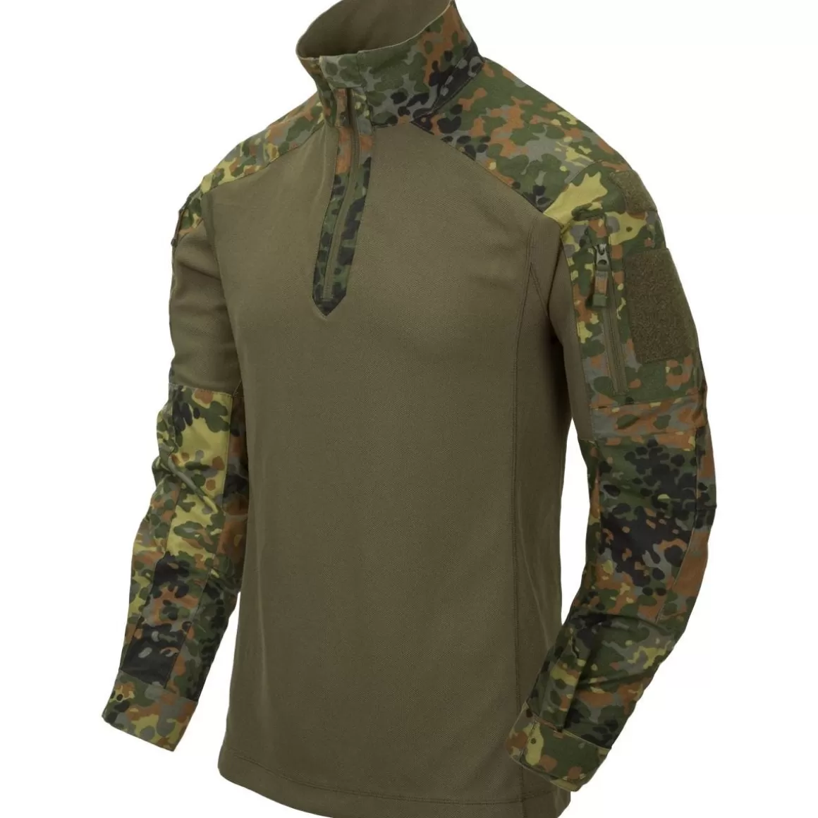 Flyye Industries Shirts>Helikon Mcdu Combat Shirt Nyco Ripstop Flecktarn