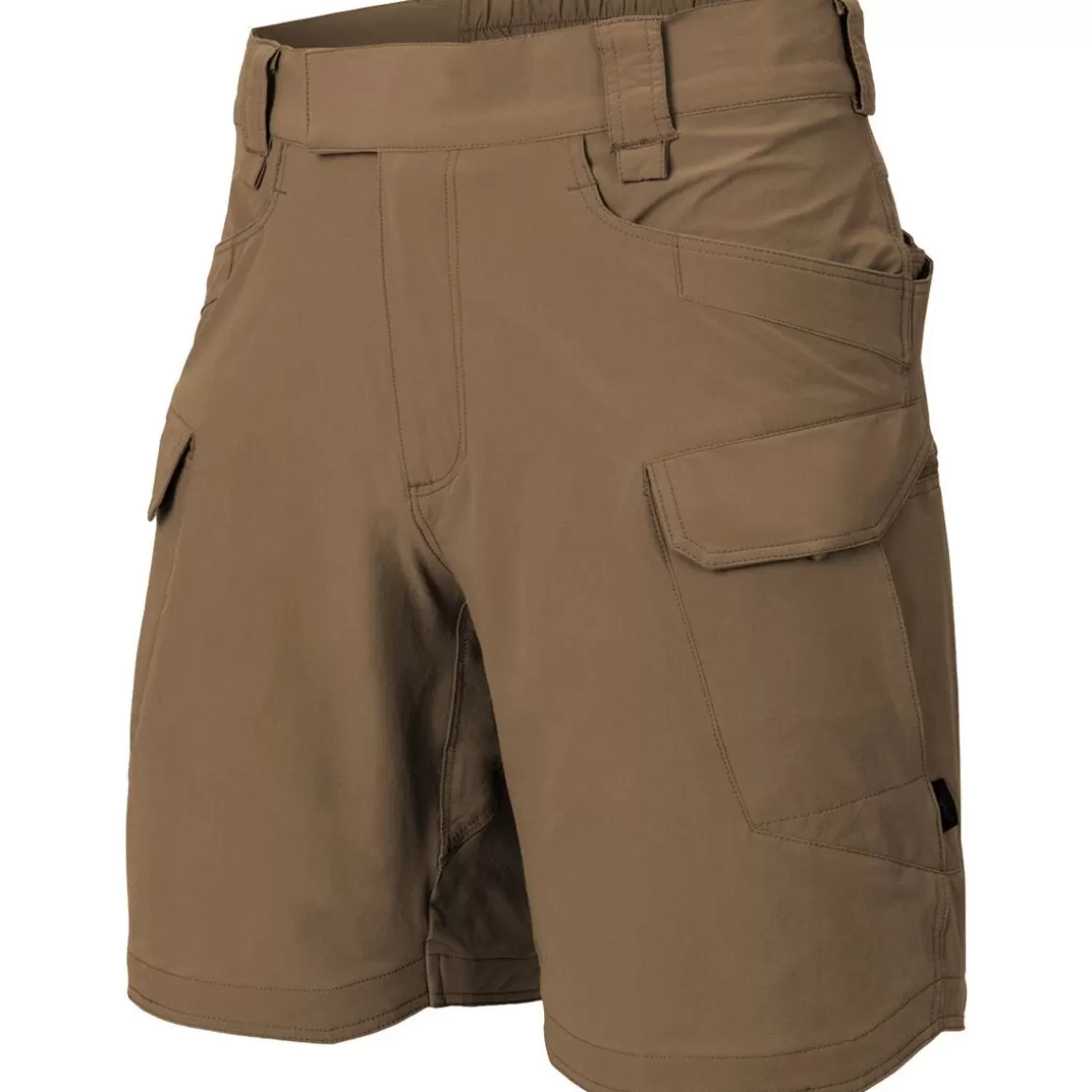 Flyye Industries Shorts>Helikon Outdoor Tactical Shorts 8.5" Versastretch Lite Mud Brown