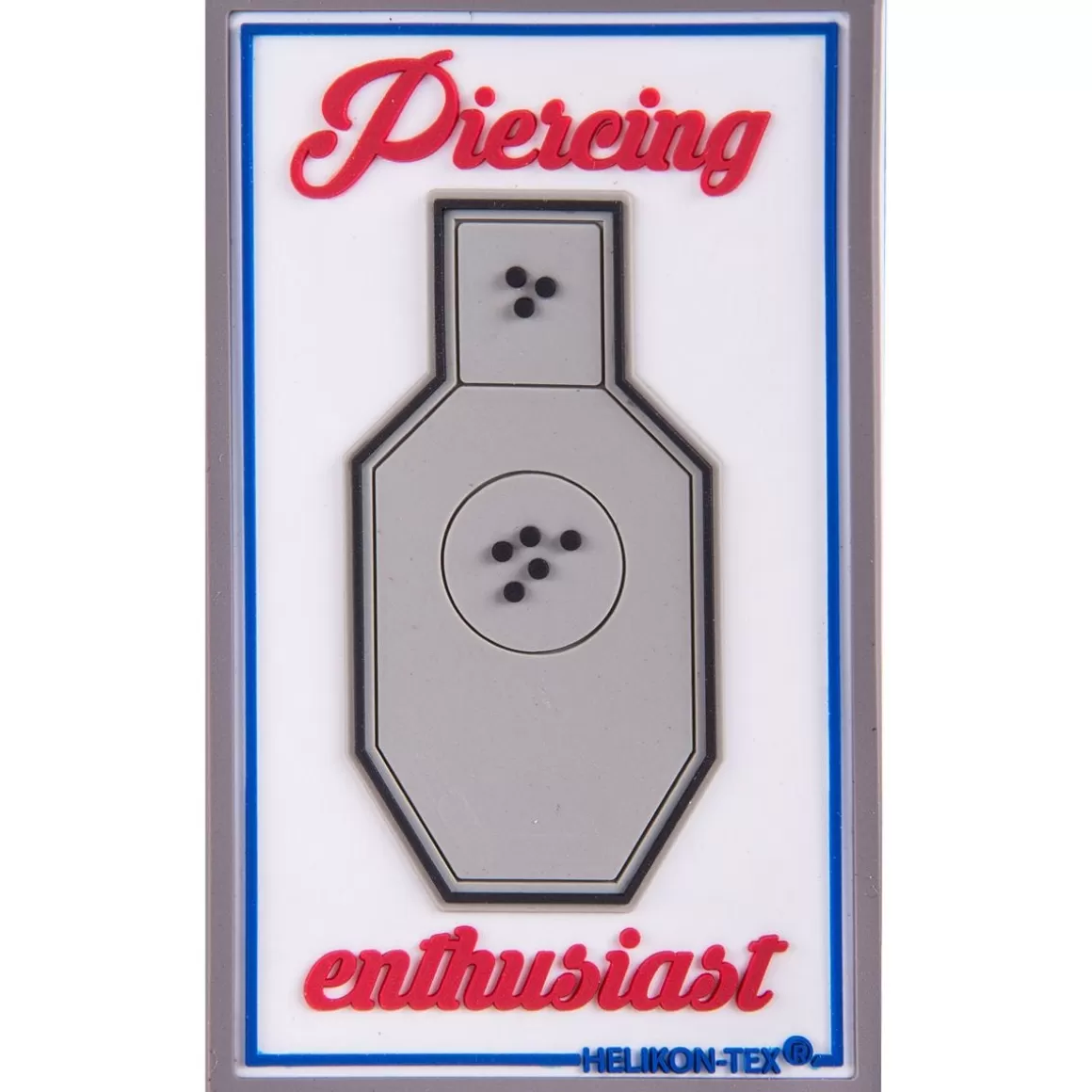 Helikon Badges & Patches> Piercing Enthusiast Patch White