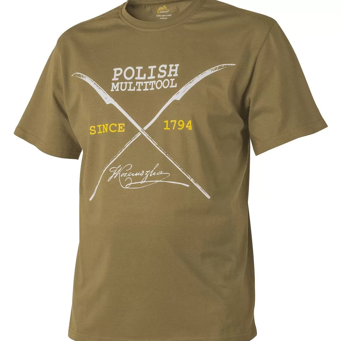 Helikon T-Shirts & Vests> Polish Multitool T-Shirt Coyote