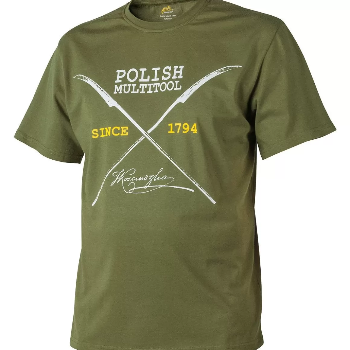 Helikon T-Shirts & Vests> Polish Multitool T-Shirt Us Green