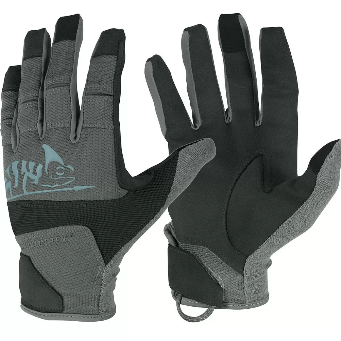 Helikon Gloves> Range Tactical Hard Gloves Black/Shadow Grey