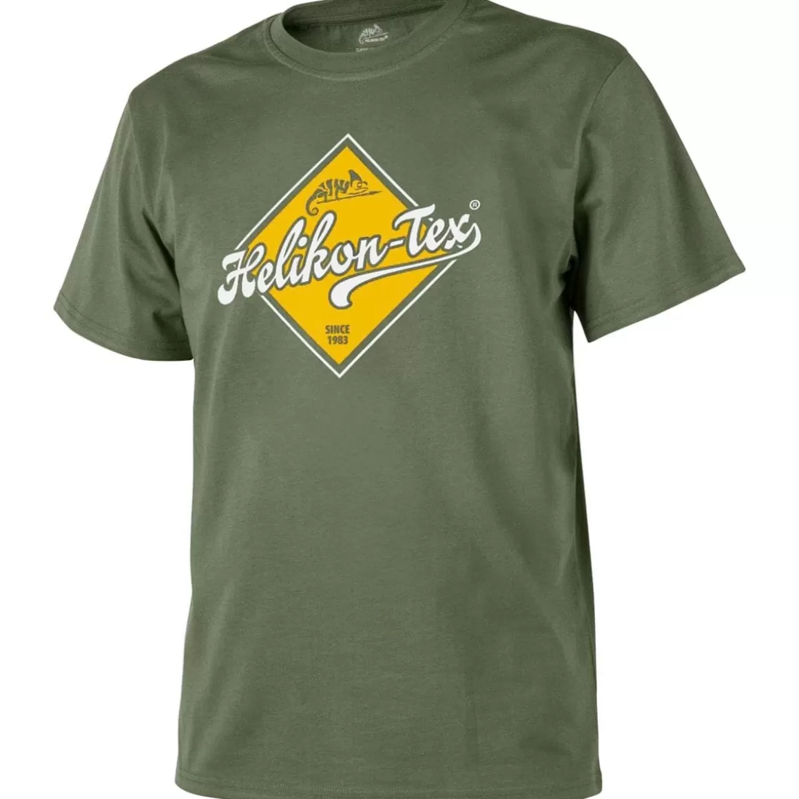 Helikon T-Shirts & Vests> Road Sign T-Shirt Olive Green