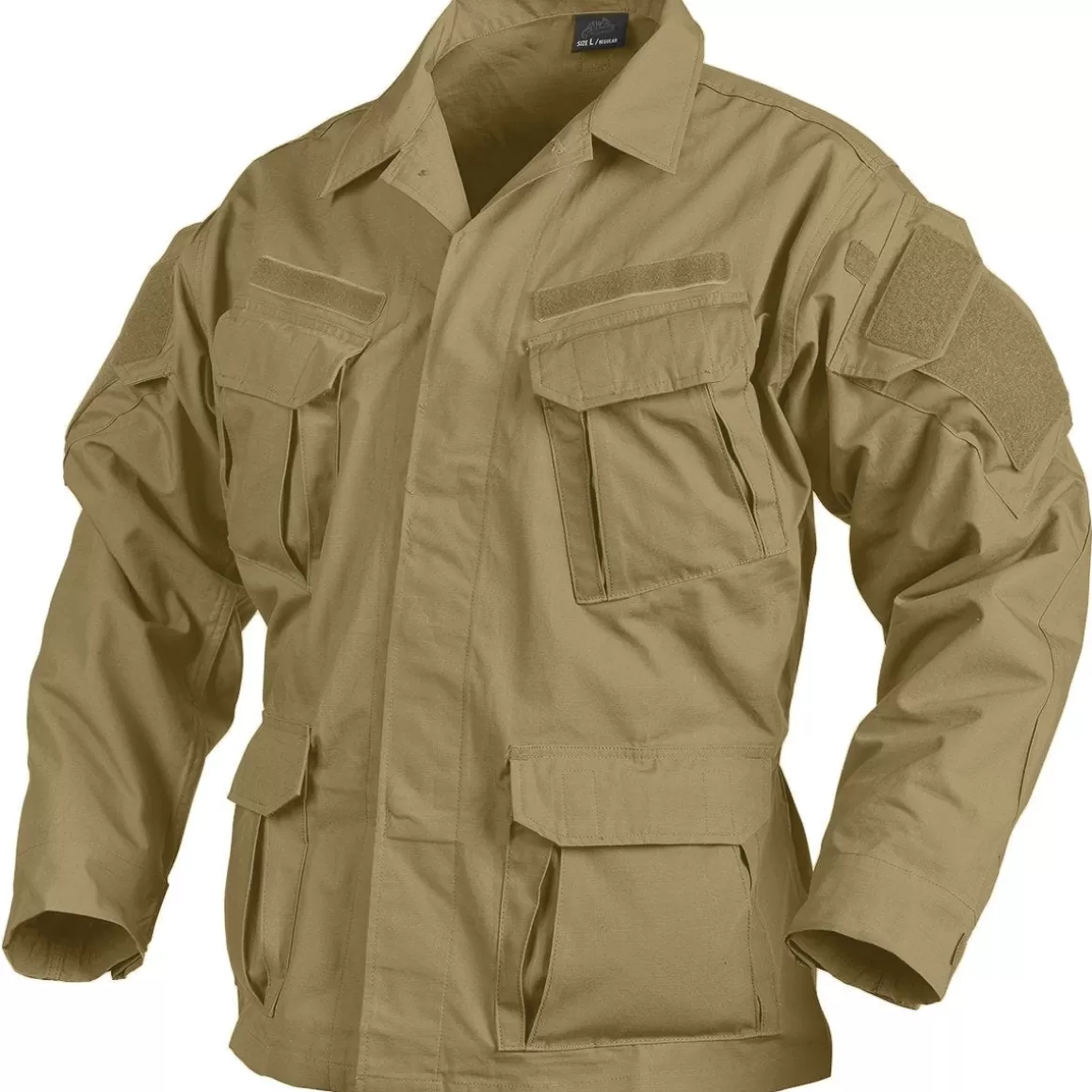 Flyye Industries Combat Uniforms>Helikon Sfu Next Shirt Polycotton Ripstop Coyote