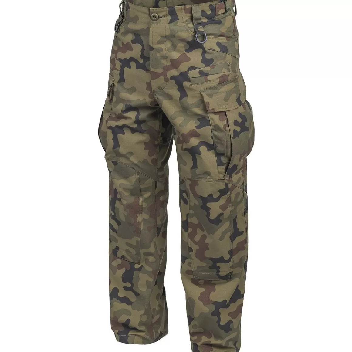 Helikon Combat Uniforms> Sfu Next Trousers Polycotton Ripstop Polish Woodland