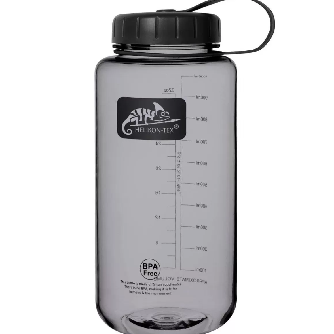 Helikon Water & Hydration> Tritan Bottle Wide Mouth 1 Litre Smoke