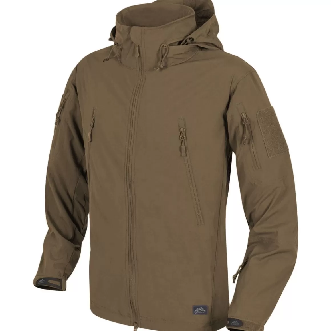 Helikon Jackets & Coats> Trooper Soft Shell Jacket Mud Brown