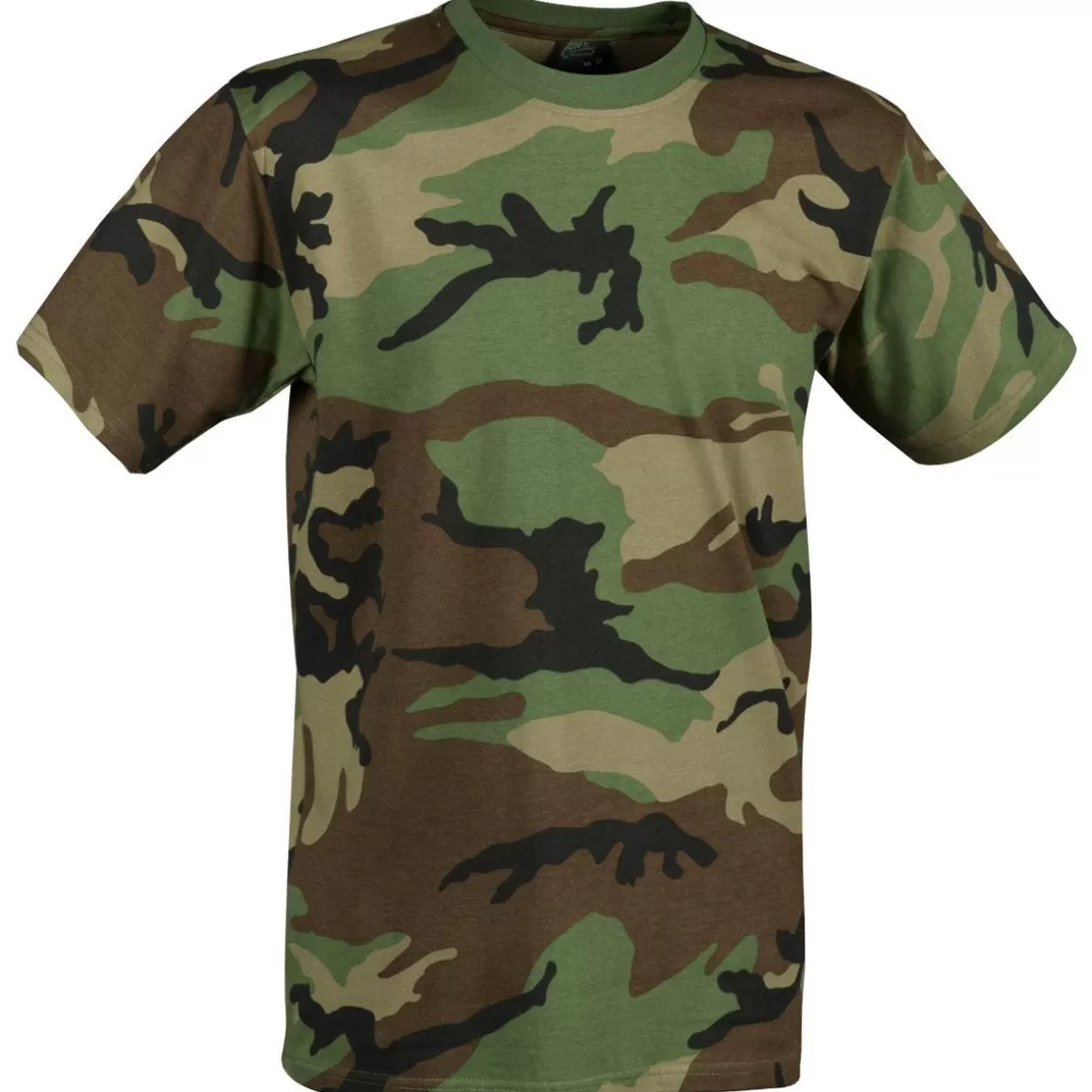 Helikon T-Shirts & Vests> T-Shirt Us Woodland