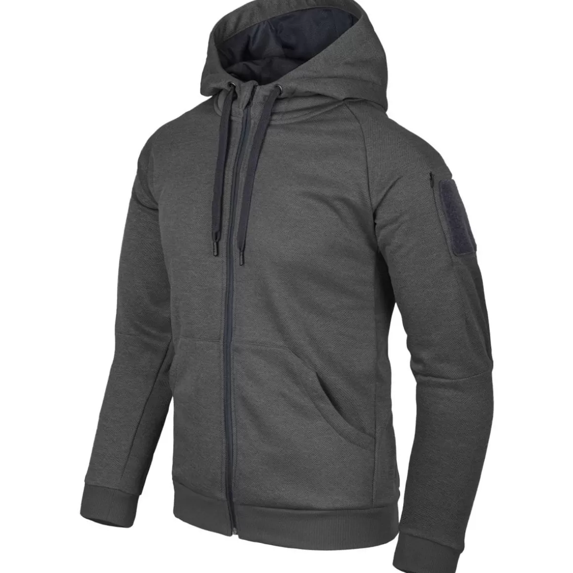 Viper Sweatshirts>Helikon Urban Tactical Hoodie Full Zip Melange Black-Grey