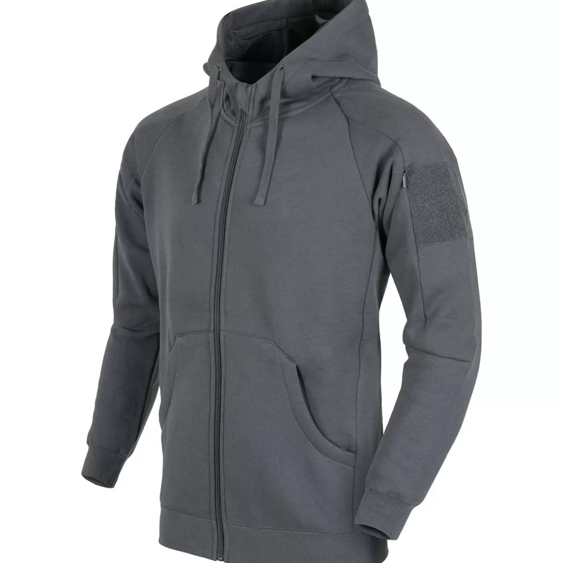 Flyye Industries Sweatshirts>Helikon Urban Tactical Hoodie Lite Full Zip Grey