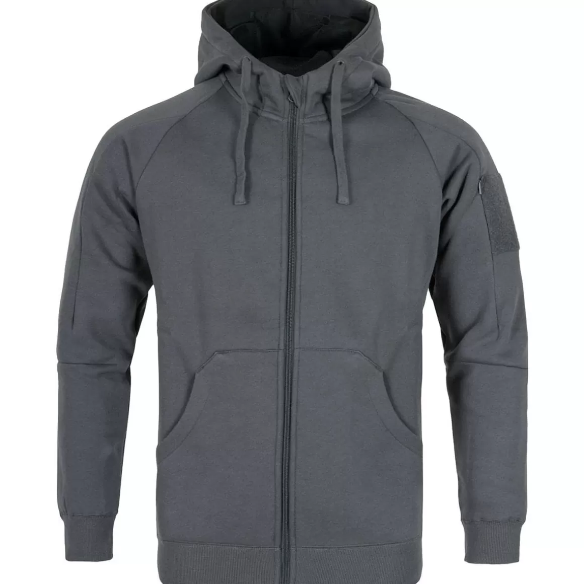 Flyye Industries Sweatshirts>Helikon Urban Tactical Hoodie Lite Full Zip Grey