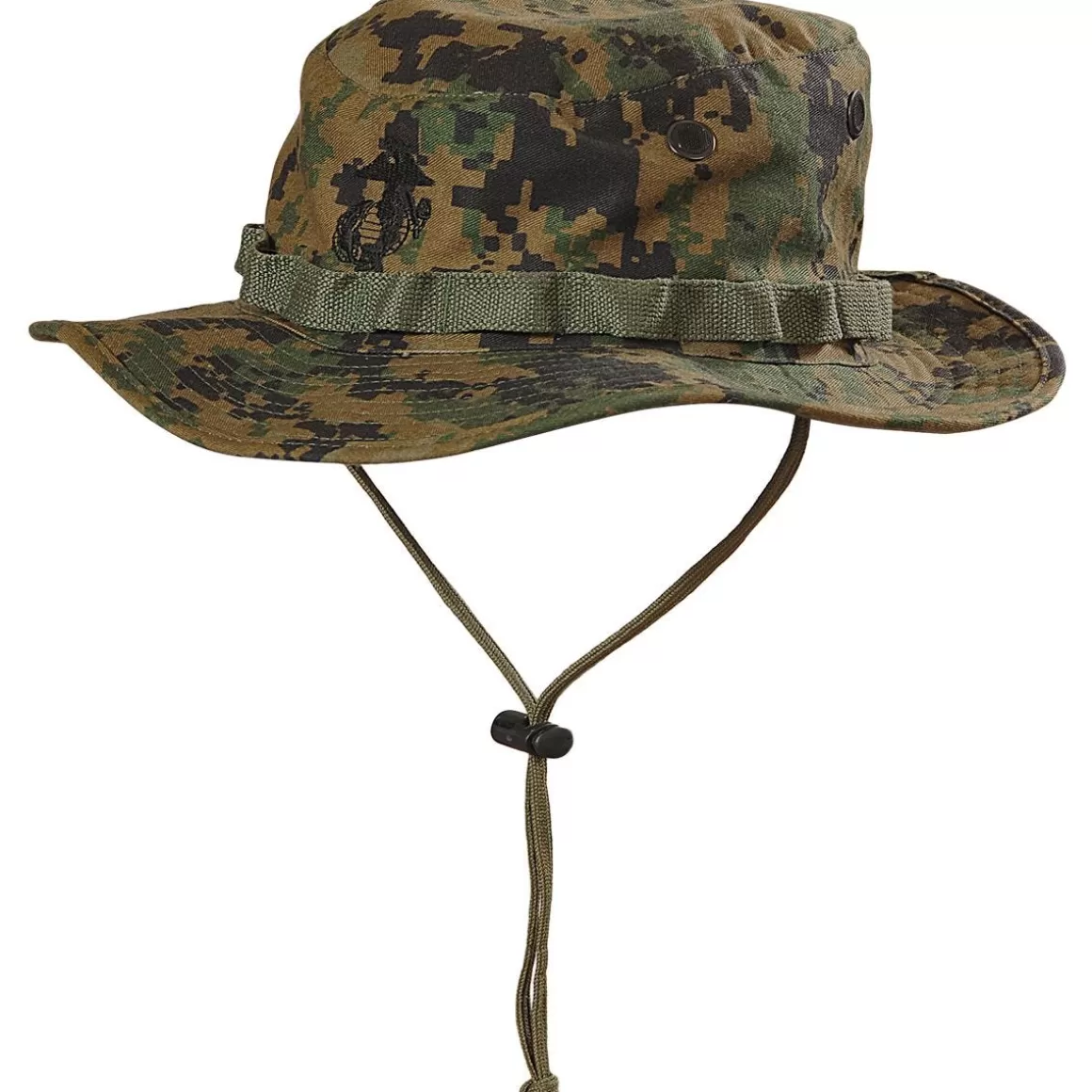 Highlander Headwear>Helikon Usmc Boonie Hat Digital Woodland