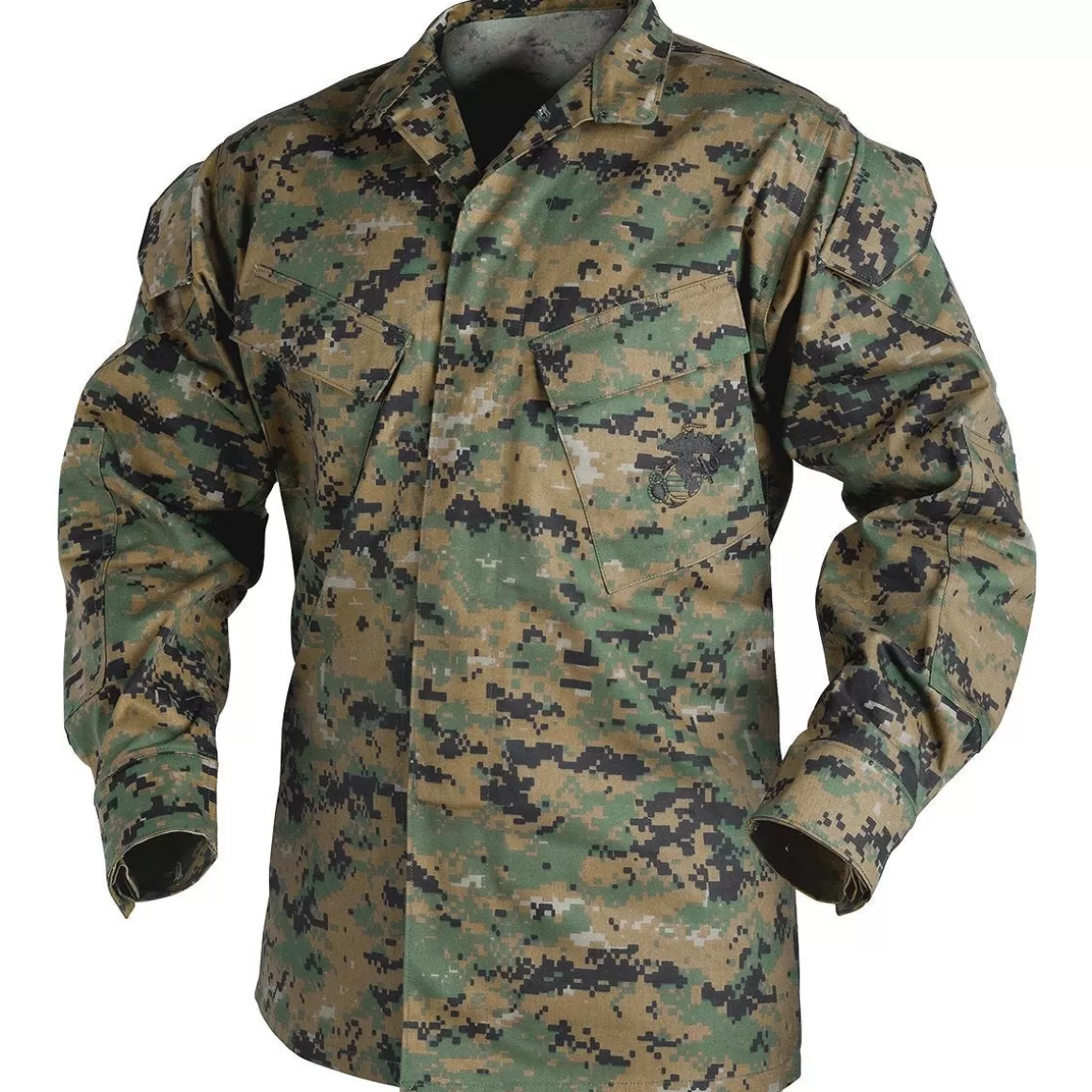 Flyye Industries Combat Uniforms>Helikon Usmc Shirt Polycotton Twill Digital Woodland