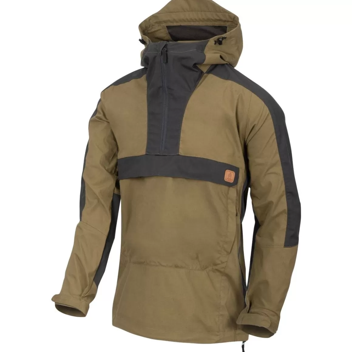 Helikon Jackets & Coats> Woodsman Anorak Jacket Coyote / Ash Grey