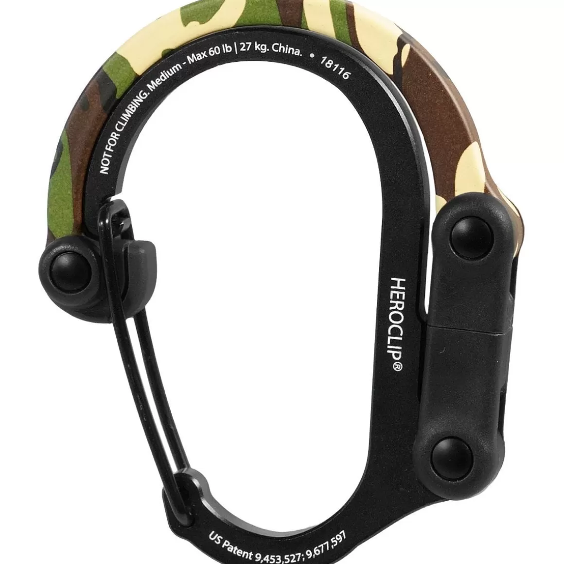 Heroclip Miscellaneous Accessories> Medium Gear Clip Woodland Hero