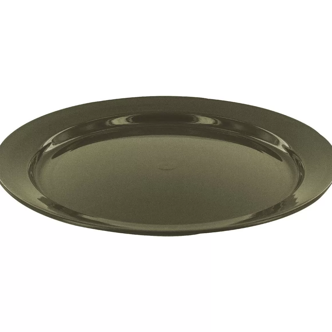 Highlander Cooking & Eating> 24Cm Flat Plate Olive