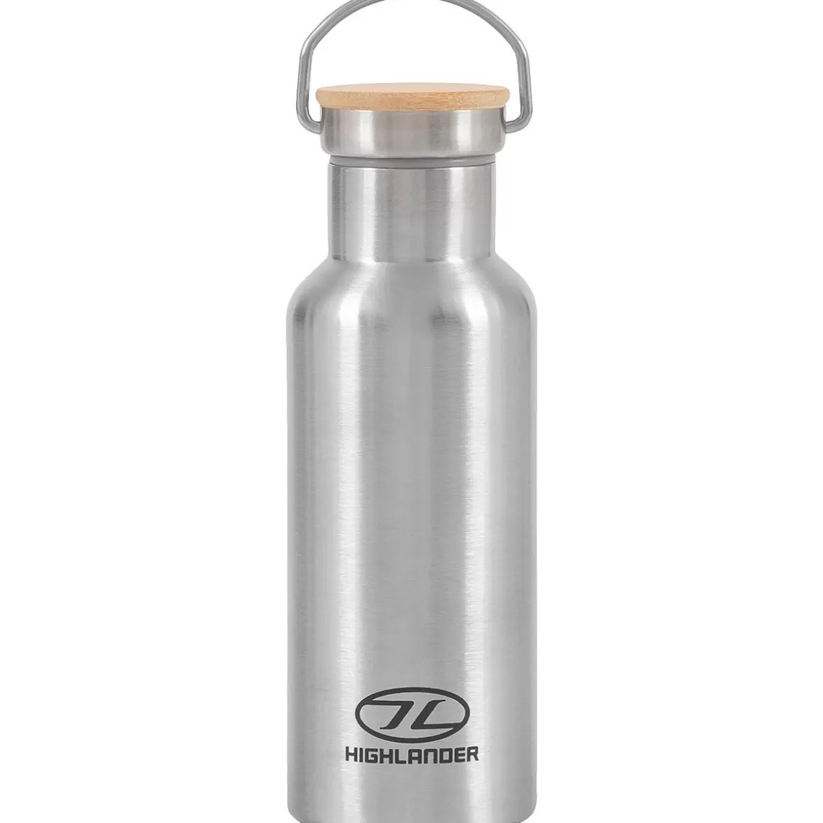 Highlander Water & Hydration> 500Ml Campsite Bottle Silver