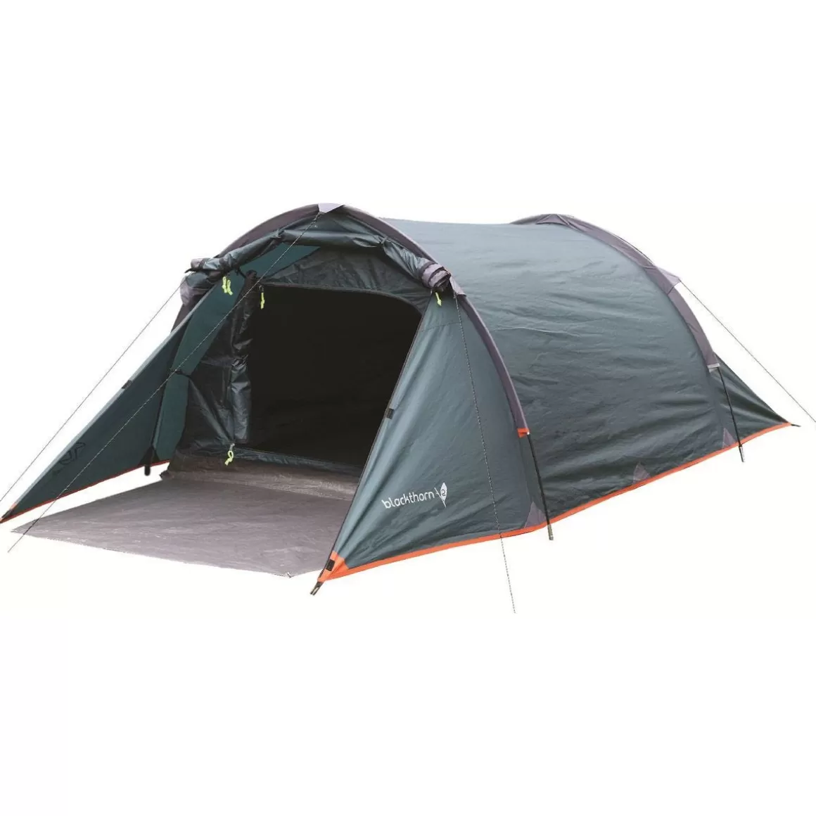 Highlander Bashas, Bivis & Tents> Blackthorn 2 Tent Hunter Green/Orange Trim