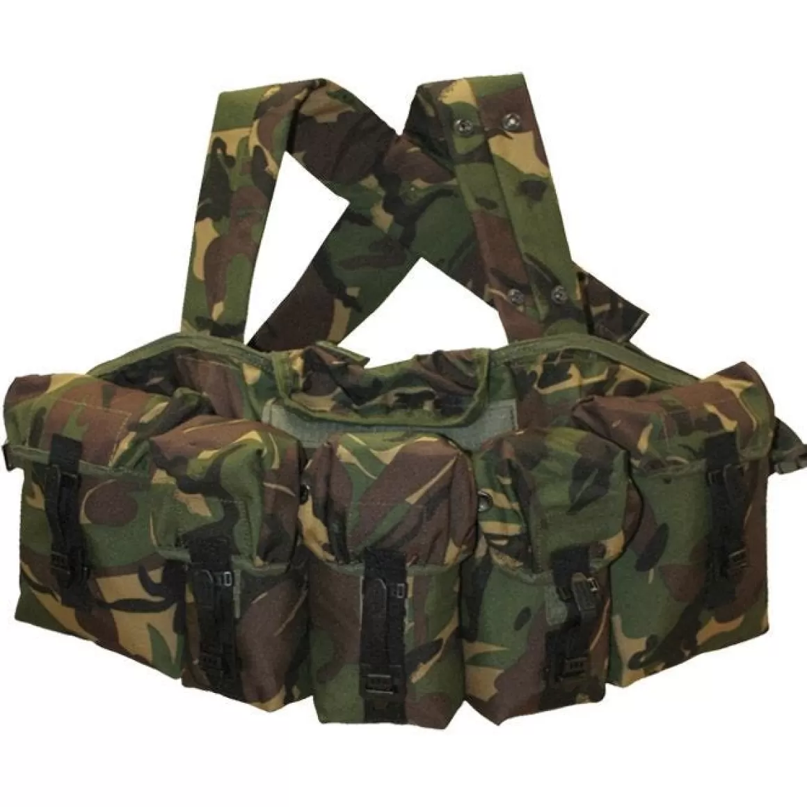 Highlander Chest Rigs> Chest Rig Spanish Clips Dpm