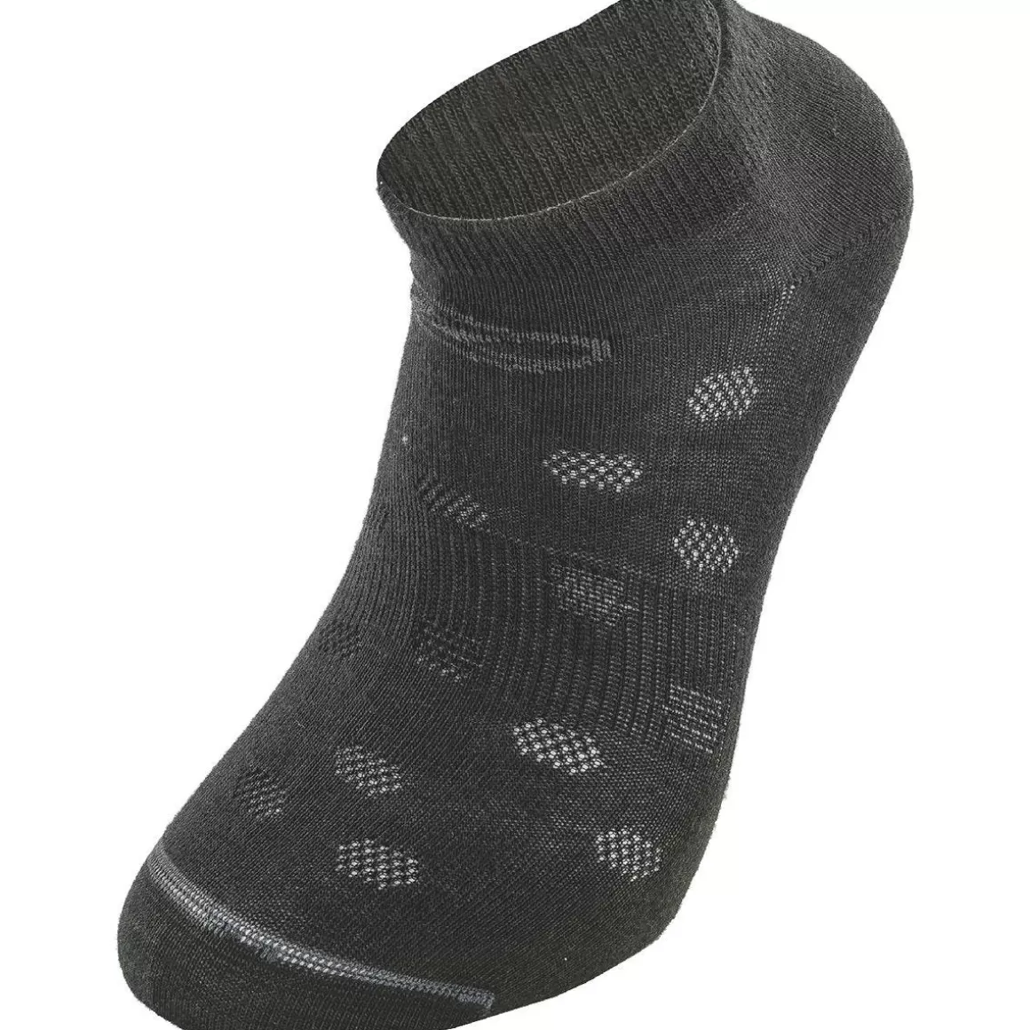 Mil-Tec Socks>Highlander Coolmax Ankle Liner Sock Charcoal