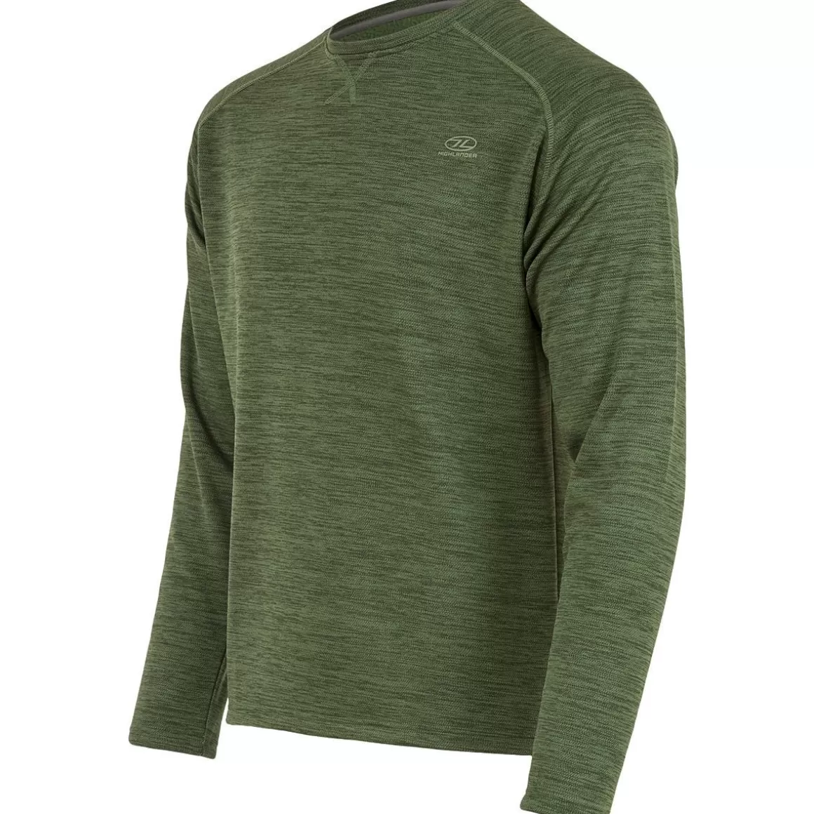 Mil-Tec Sweatshirts>Highlander Crew Neck Sweater Leaf Green