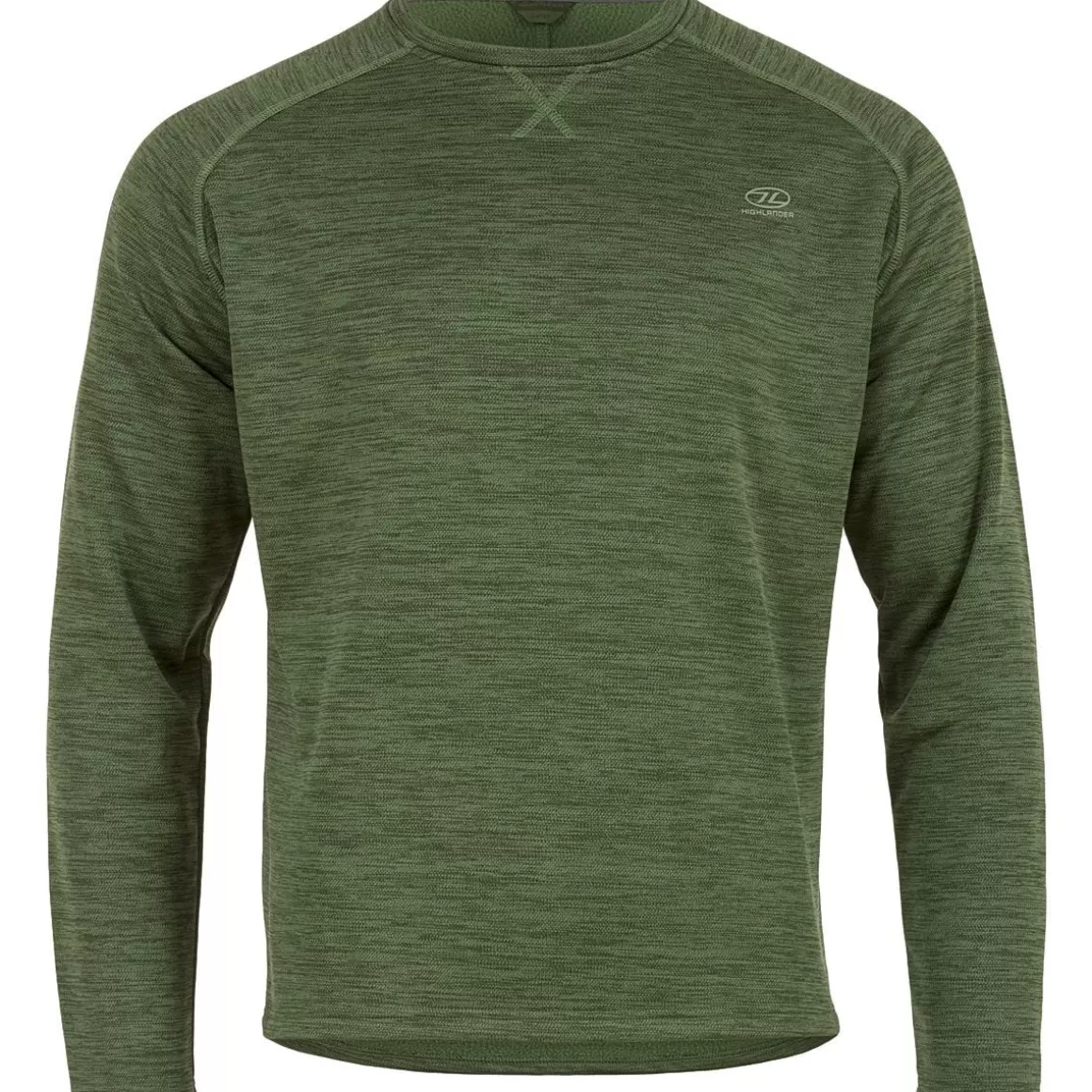 Mil-Tec Sweatshirts>Highlander Crew Neck Sweater Leaf Green