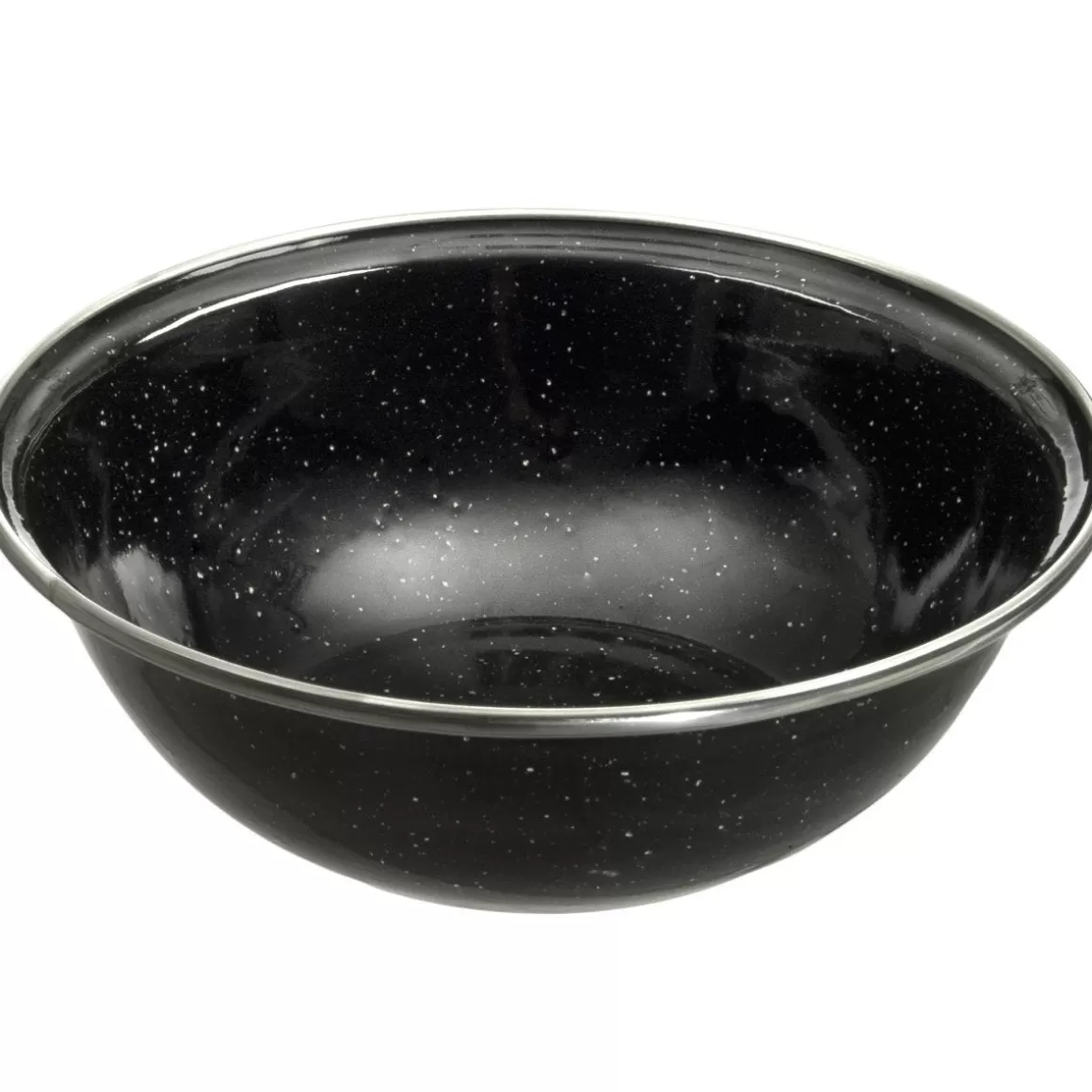 Highlander Cooking & Eating> Deluxe Enamel Bowl Black