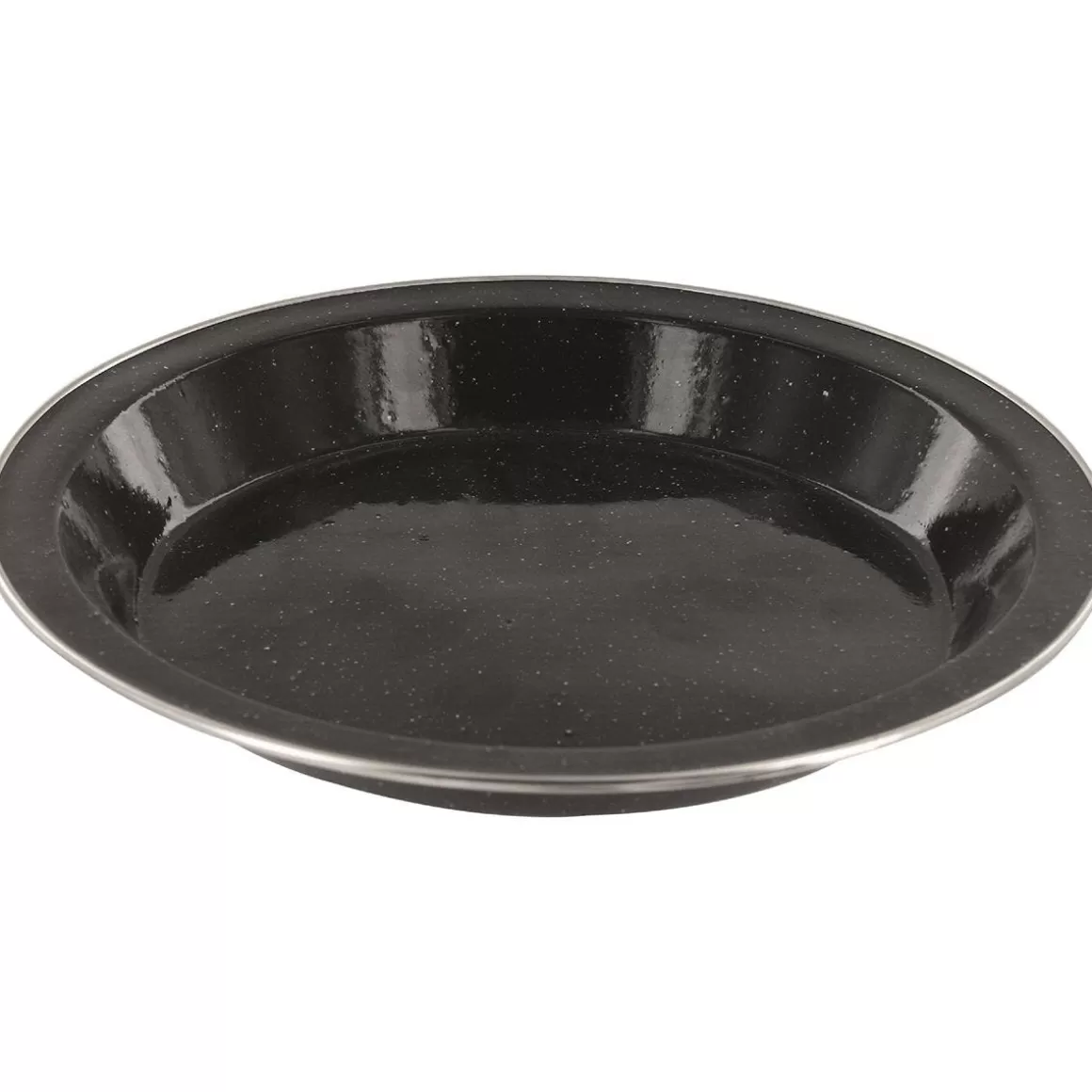 Highlander Cooking & Eating> Deluxe Enamel Plate Black