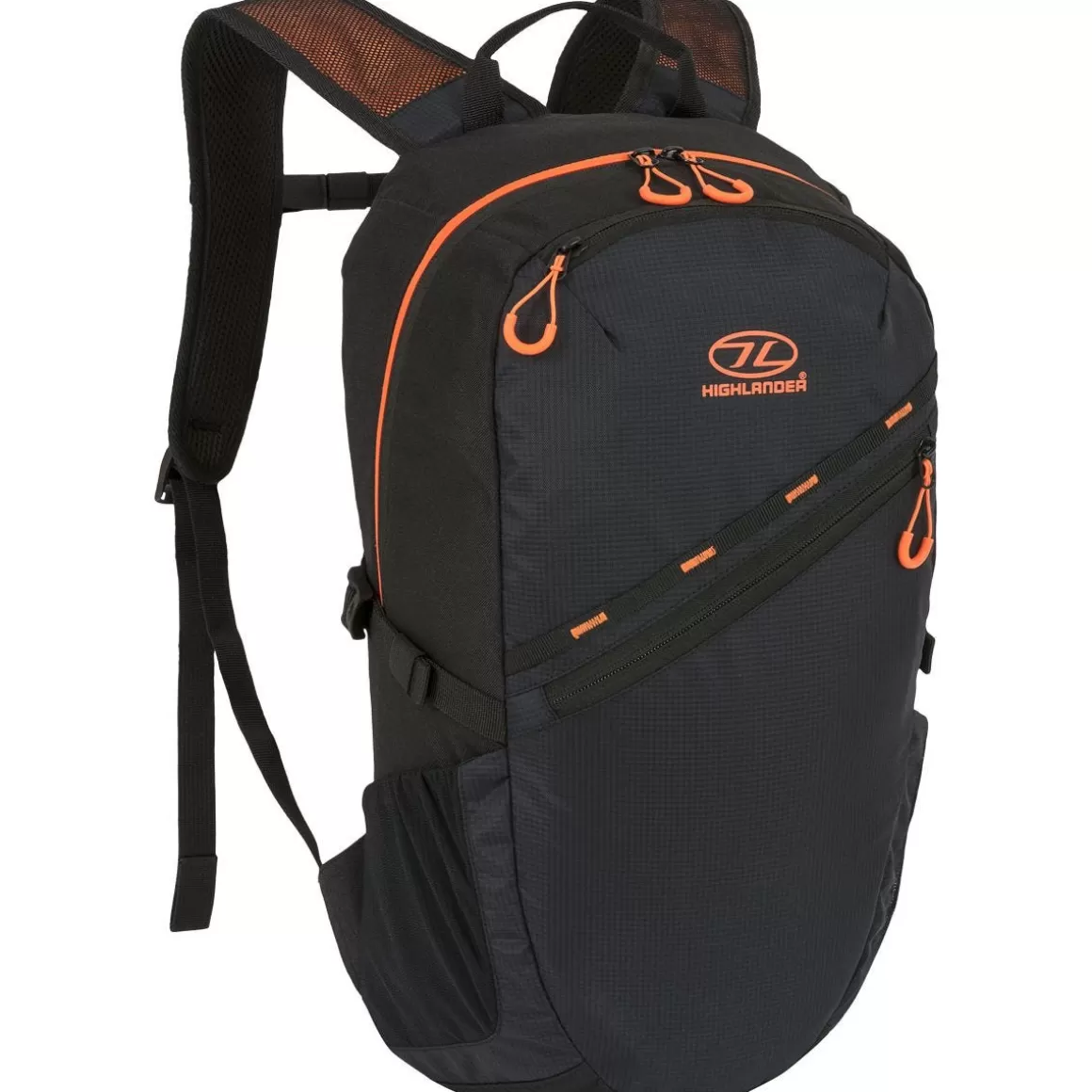 Highlander Backpacks & Rucksacks> Dia Lightweight Backpack 20L Black