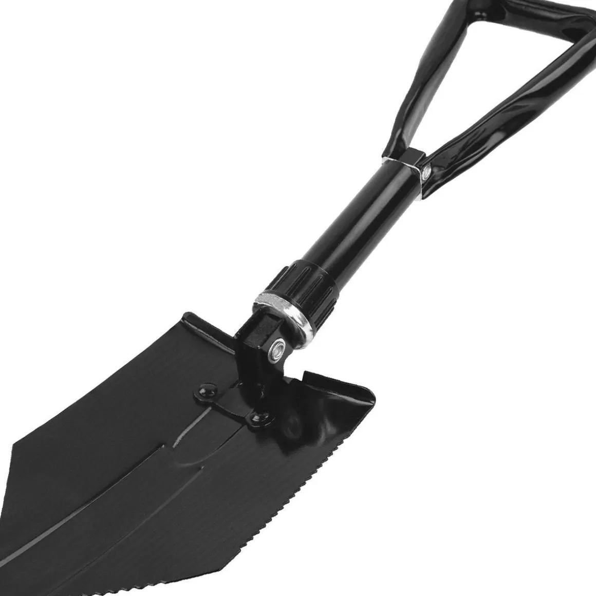 Highlander Tools & Hardware> Double Folding Shovel Black