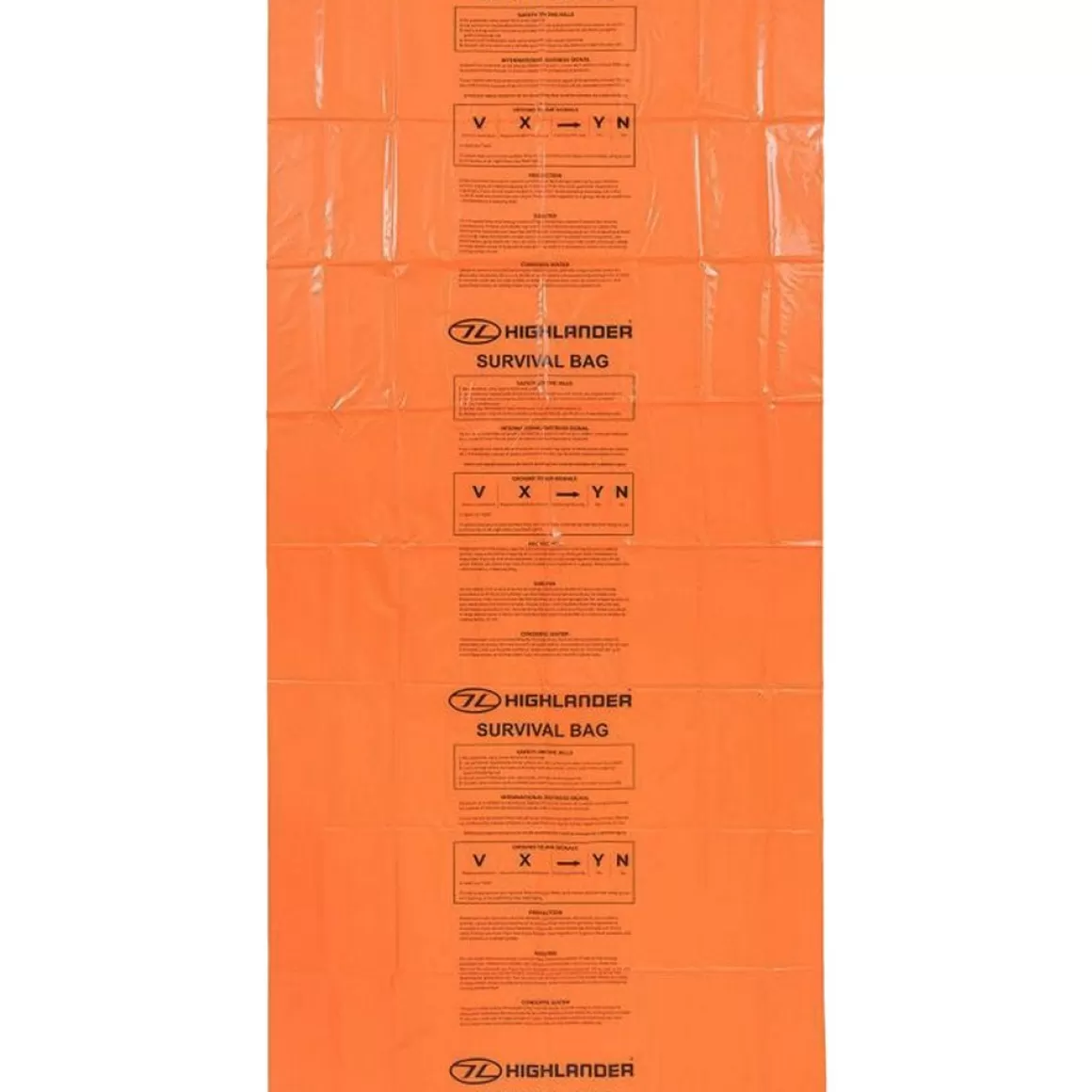 Highlander Emergency & Survival> Emergency Survival Bag Orange