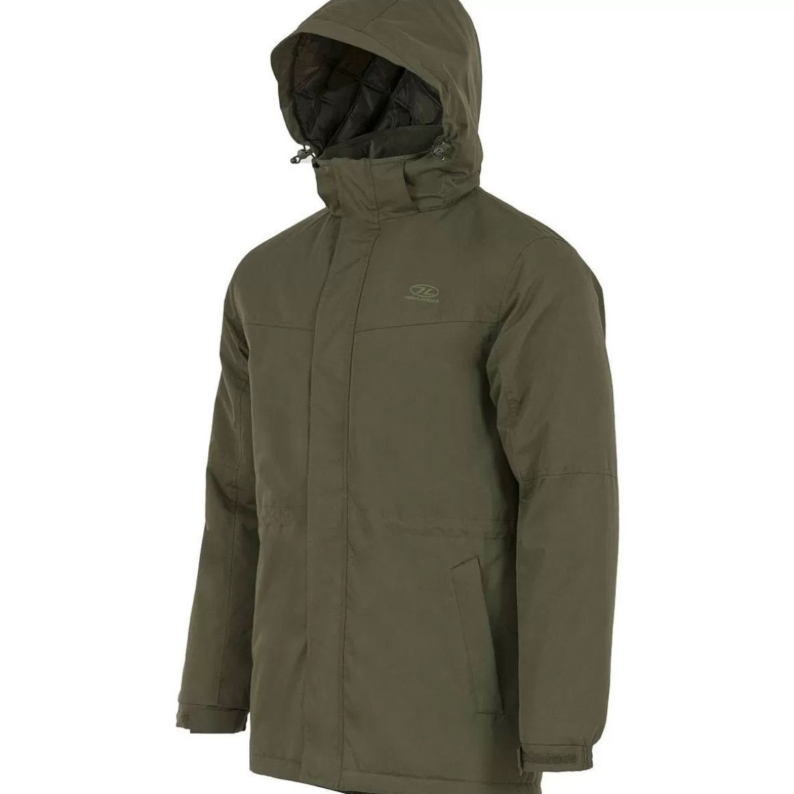 Highlander Forces Jackets & Coats> Boreas Padded Jacket Olive