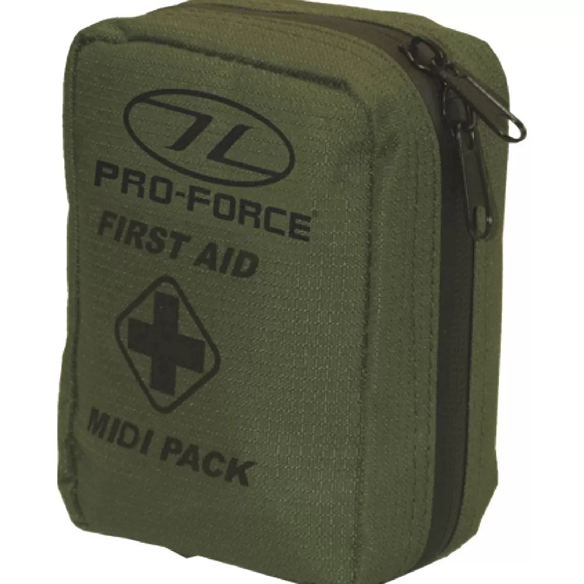 Highlander Forces Emergency & Survival> First Aid Midi Pack Olive