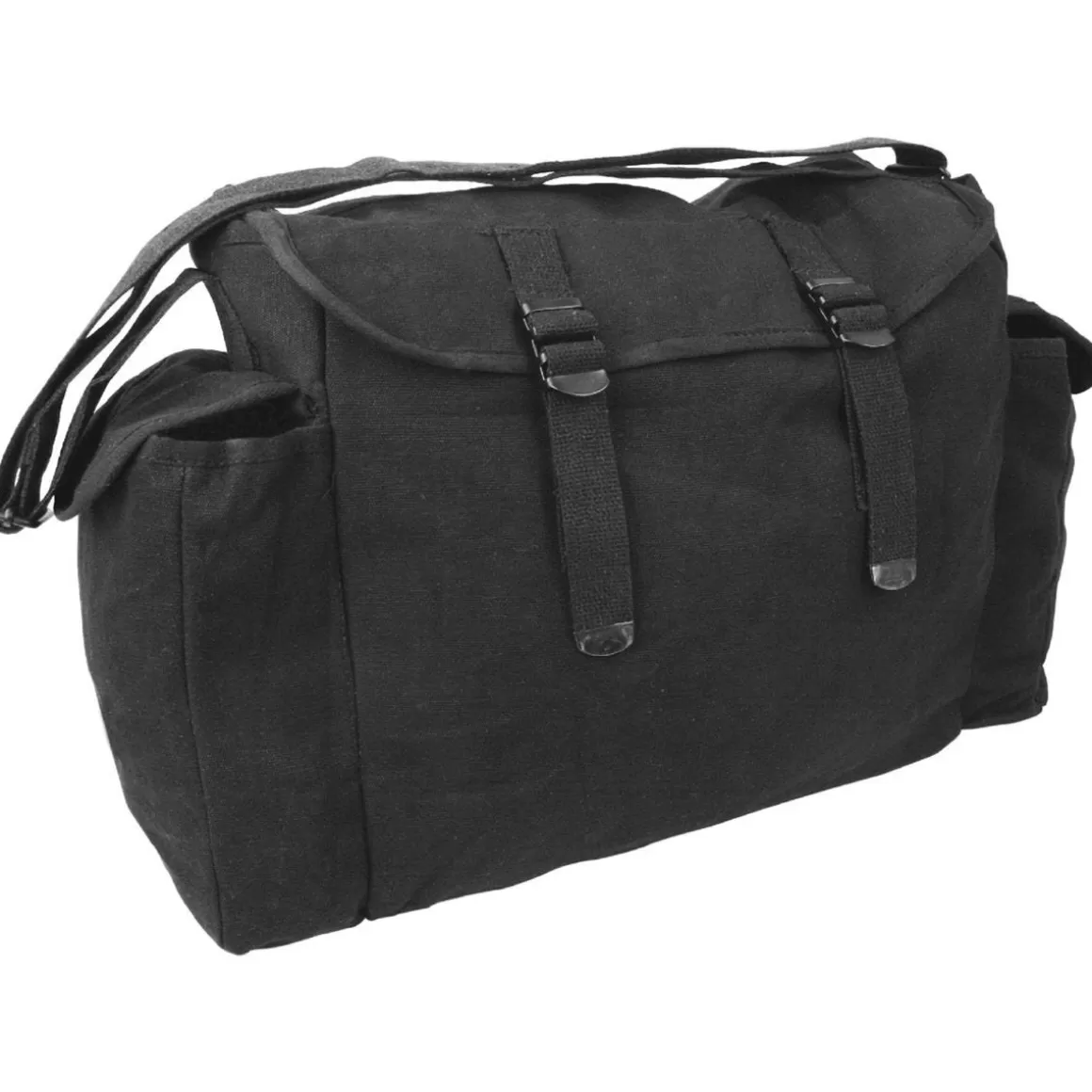 Highlander Forces Shoulder Bags> Heavy Duty Haversack Black