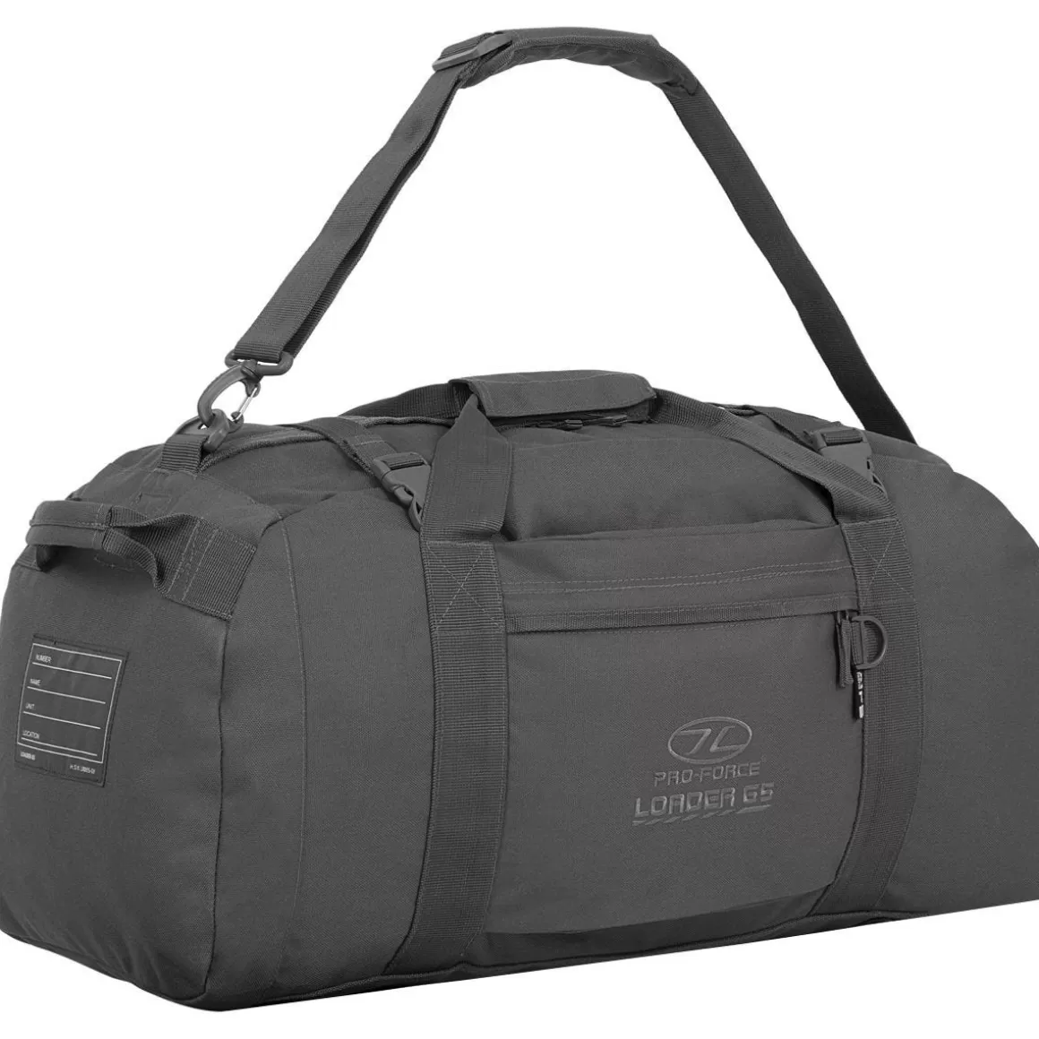 Highlander Forces Shoulder Bags> Loader 65 Holdall Grey