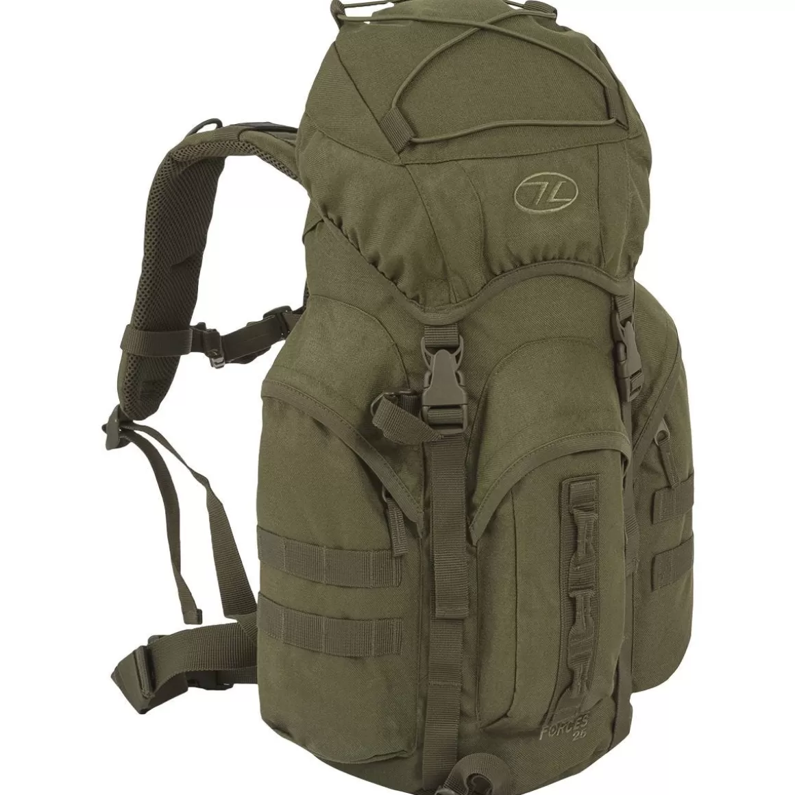 Highlander Forces Backpacks & Rucksacks> Loader Rucksack 25L Olive