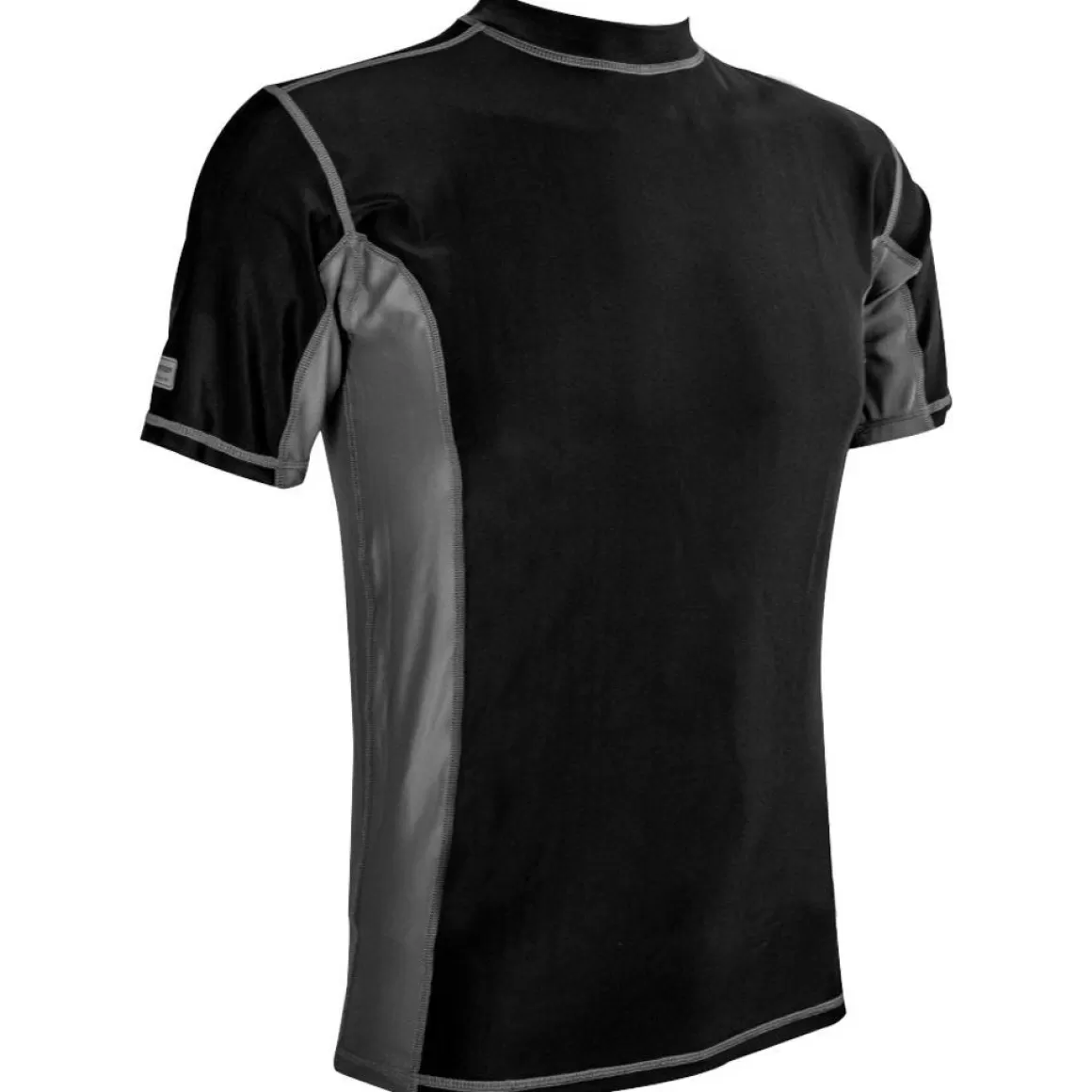 Jack Pyke Base Layers>Highlander Forces Men's Pro Comp Short Sleeve Top Black / Grey