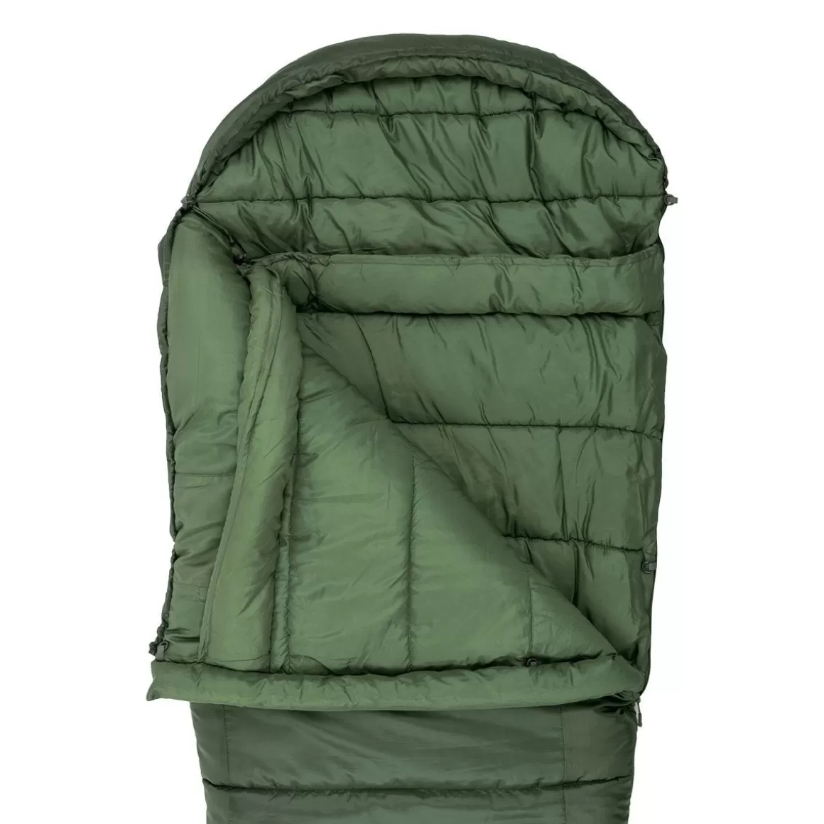 Highlander Forces Sleeping Gear> Phoenix Flame 400 Mummy Sleeping Bag Olive Green