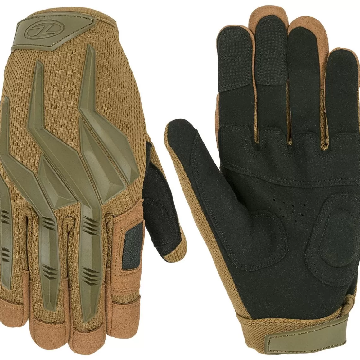 Highlander Forces Gloves> Raptor Gloves Coyote Tan