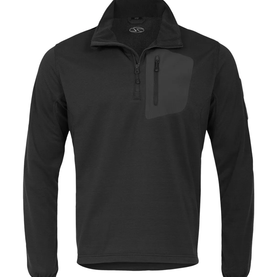 Alpinus Fleeces>Highlander Forces Tactical Hirta Fleece Black