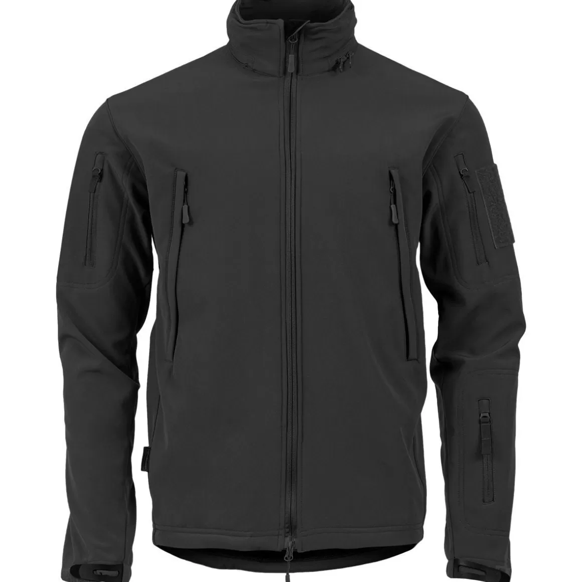 Highlander Forces Jackets & Coats> Tactical Soft Shell Jacket Black