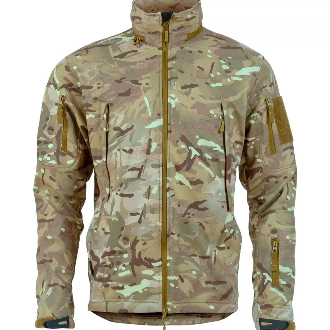 Highlander Forces Jackets & Coats> Tactical Soft Shell Jacket Hmtc