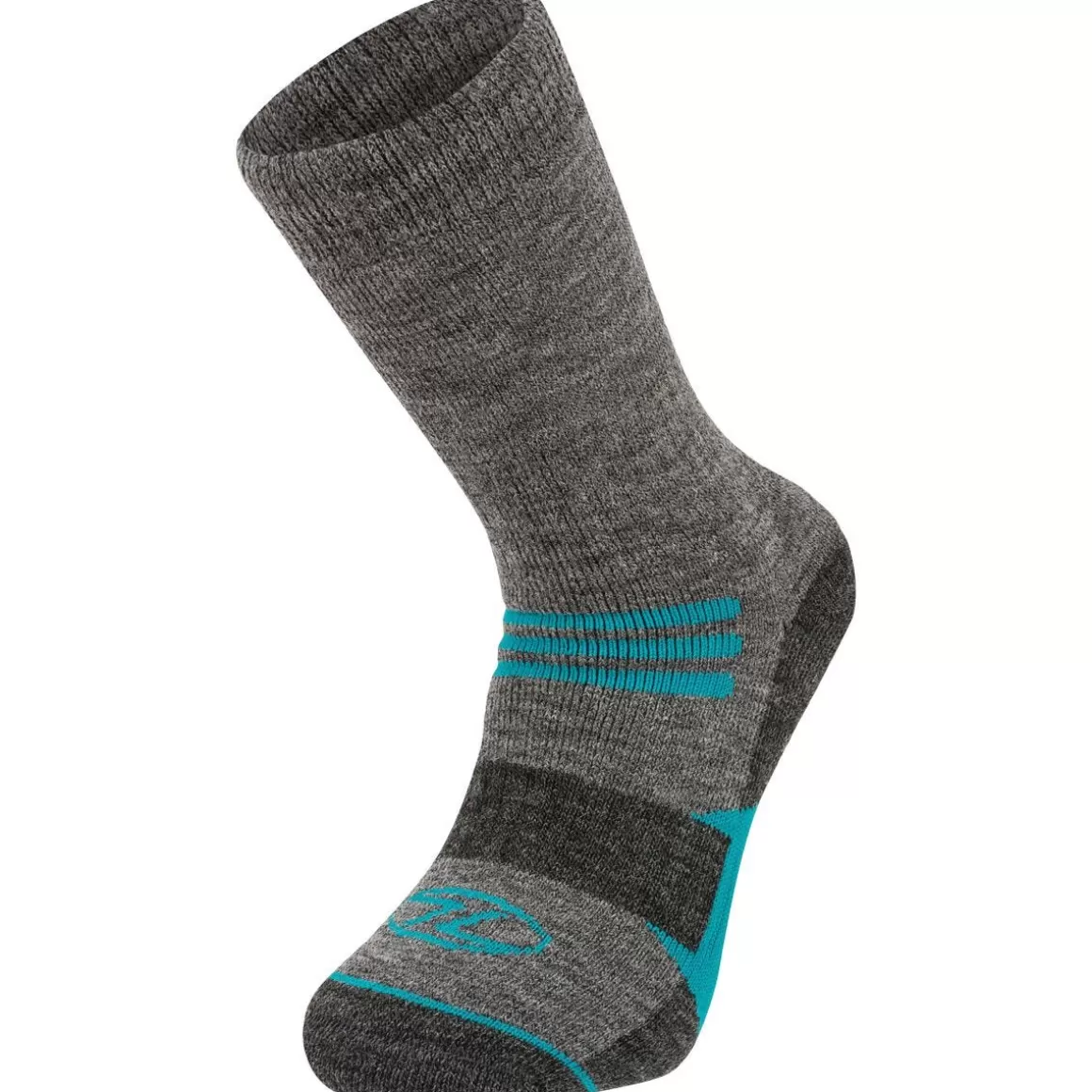 Highlander Socks> Forces X-Plorer Merino Wool Sock Grey