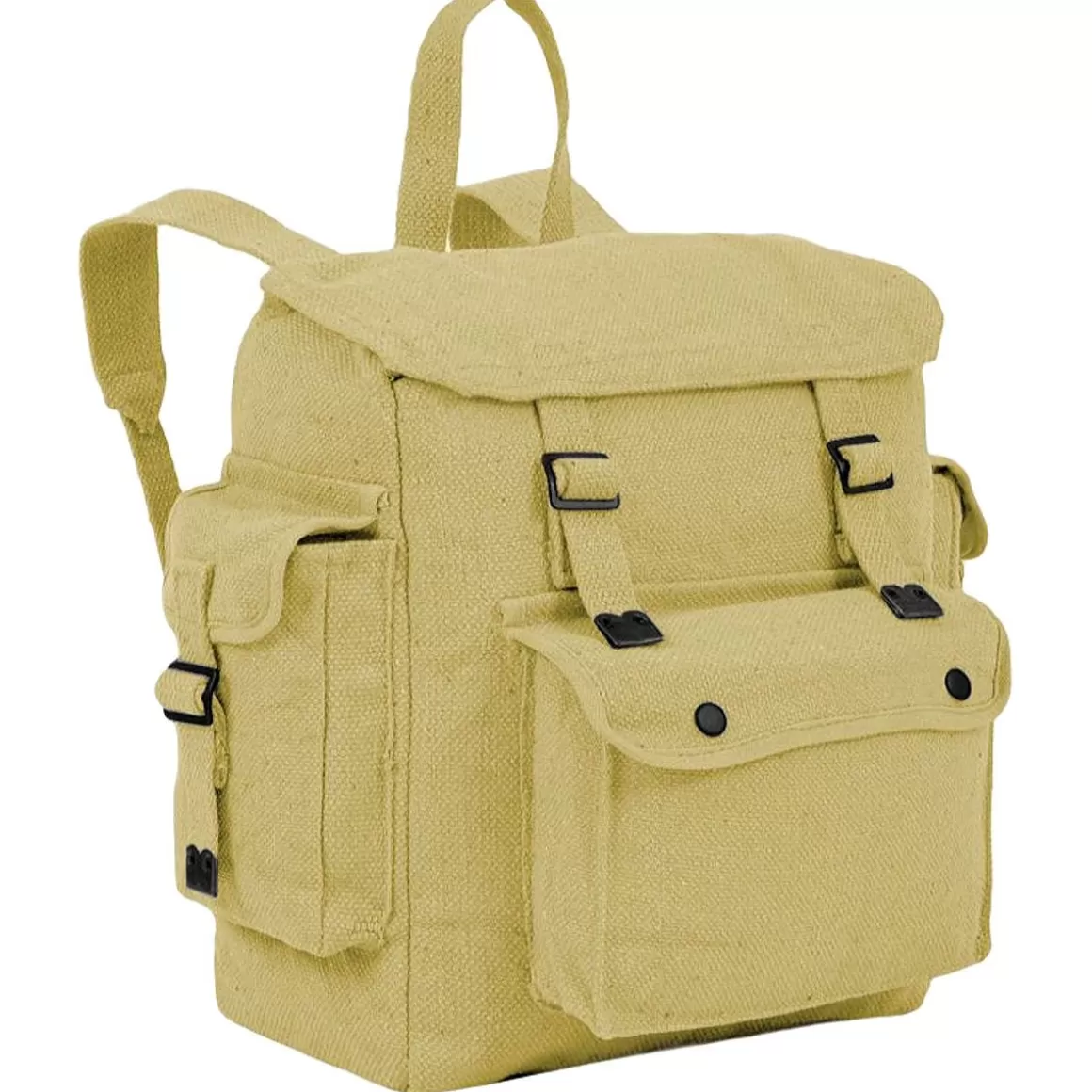 Highlander Backpacks & Rucksacks> Large Pocketed Web Backpack Beige