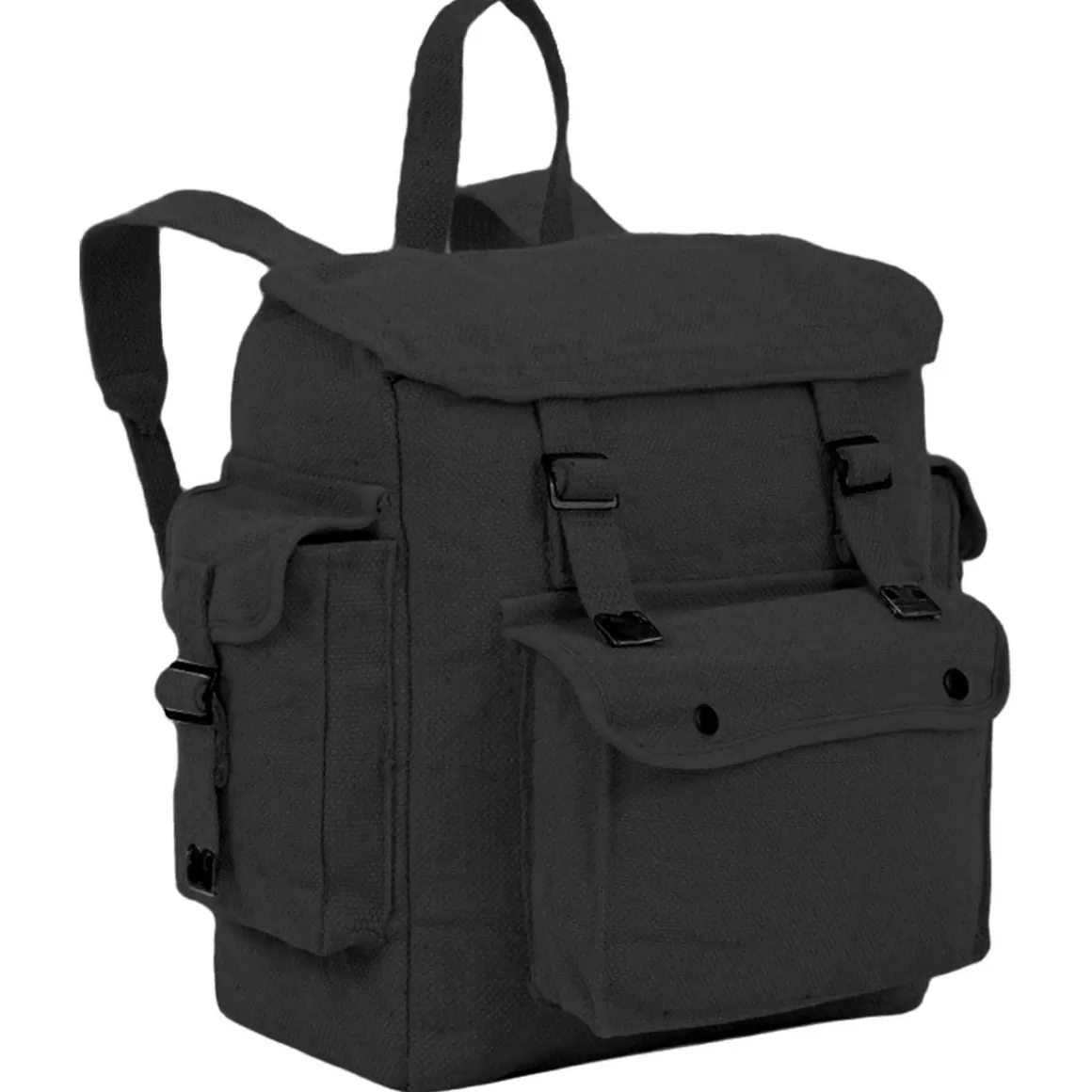 Highlander Backpacks & Rucksacks> Large Pocketed Web Backpack Black