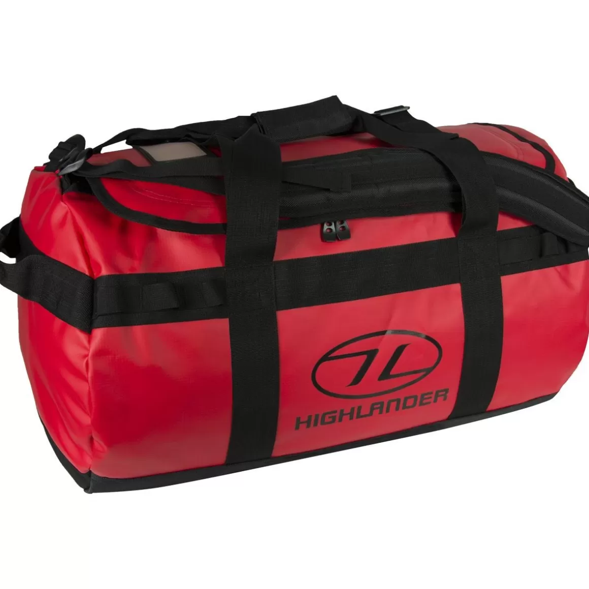 Highlander Dry Bags & Sacks> Lomond Tarpaulin 65L Duffle Bag Red