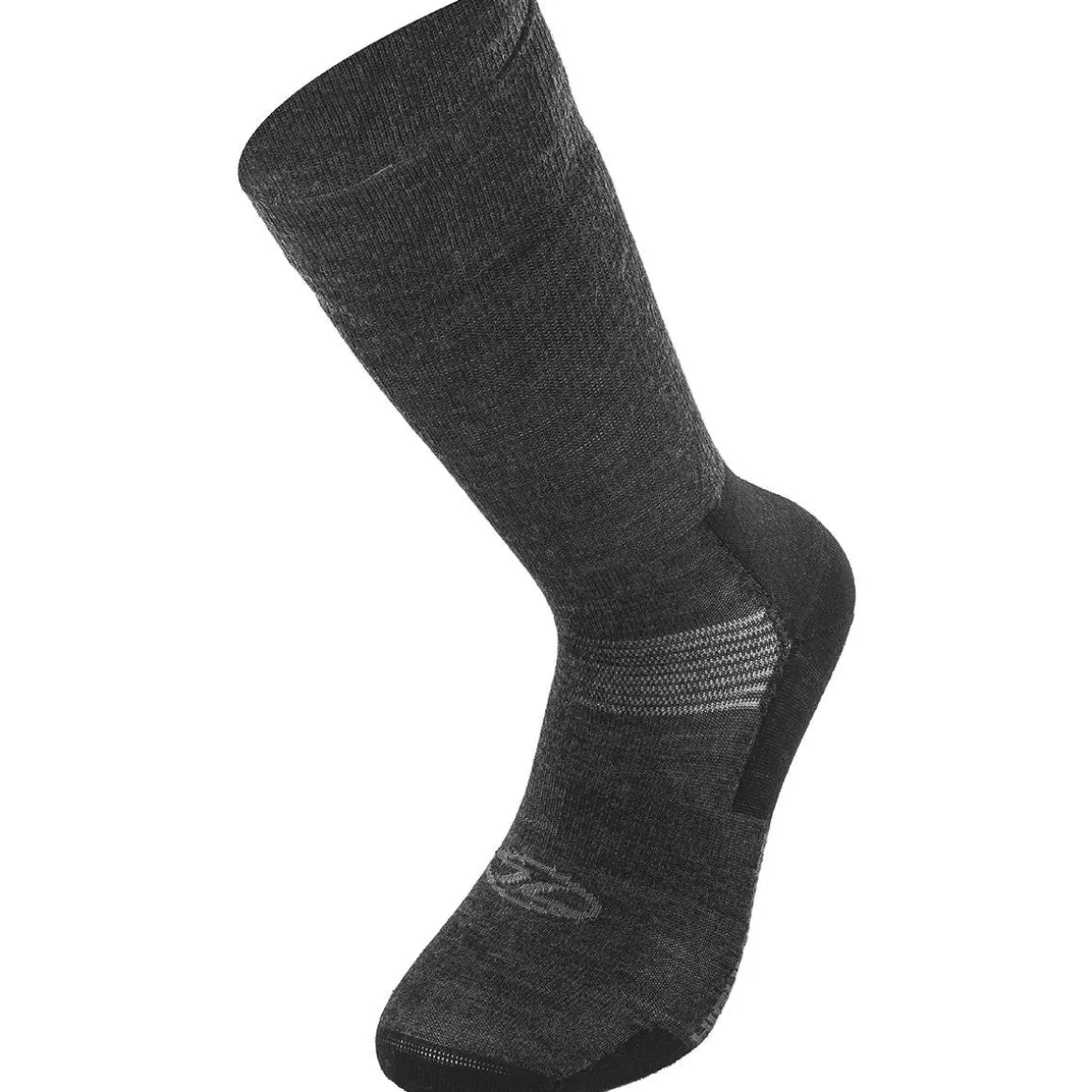 Highlander Socks> Merino Wool Crew Liner Sock Charcoal