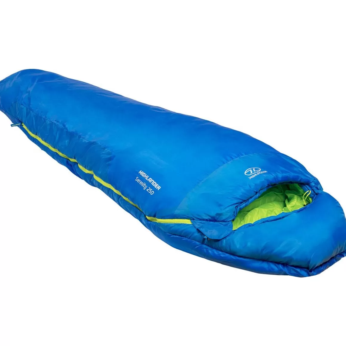 Highlander Sleeping Gear> Serenity 250 Mummy Sleeping Bag Blue